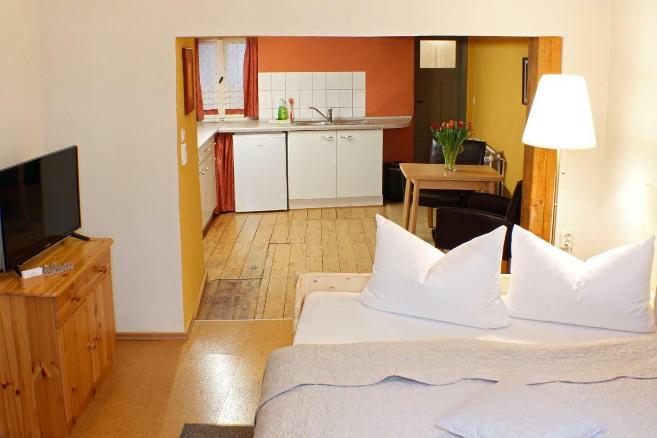 Ferienwohnung Im Damm 奎德林堡 外观 照片