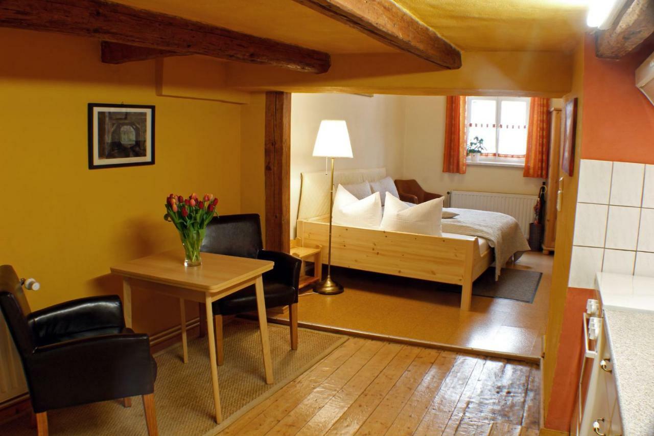 Ferienwohnung Im Damm 奎德林堡 外观 照片