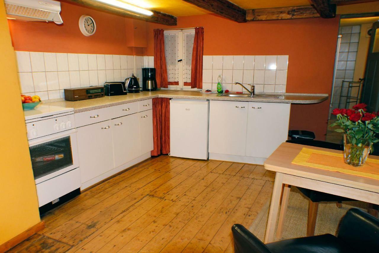 Ferienwohnung Im Damm 奎德林堡 外观 照片
