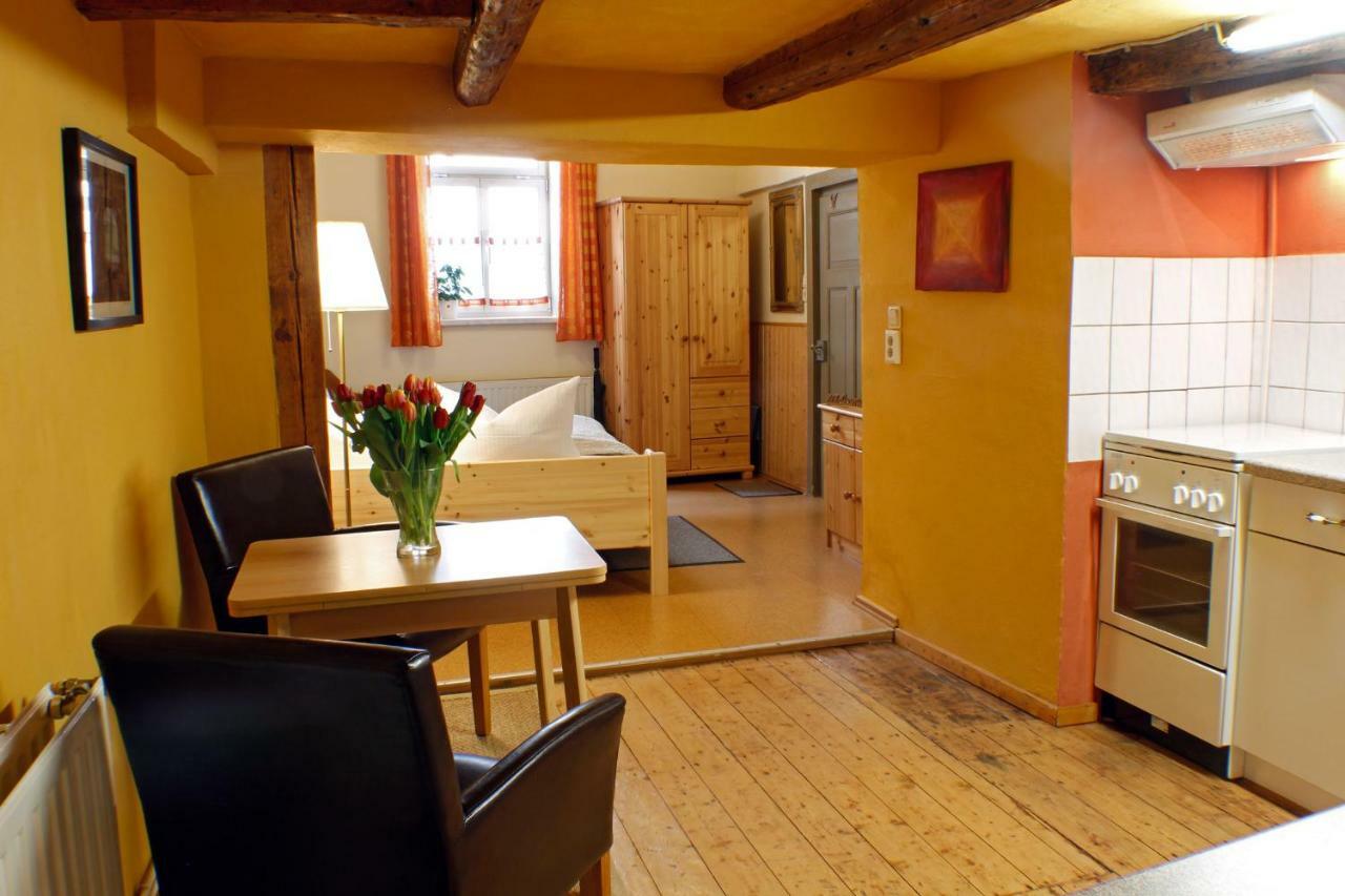 Ferienwohnung Im Damm 奎德林堡 外观 照片